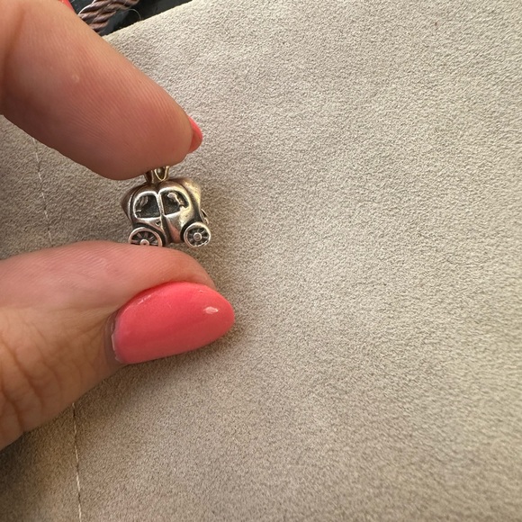 Pandora Royal Carriage Charm gold/pearl/silver - Picture 2 of 5